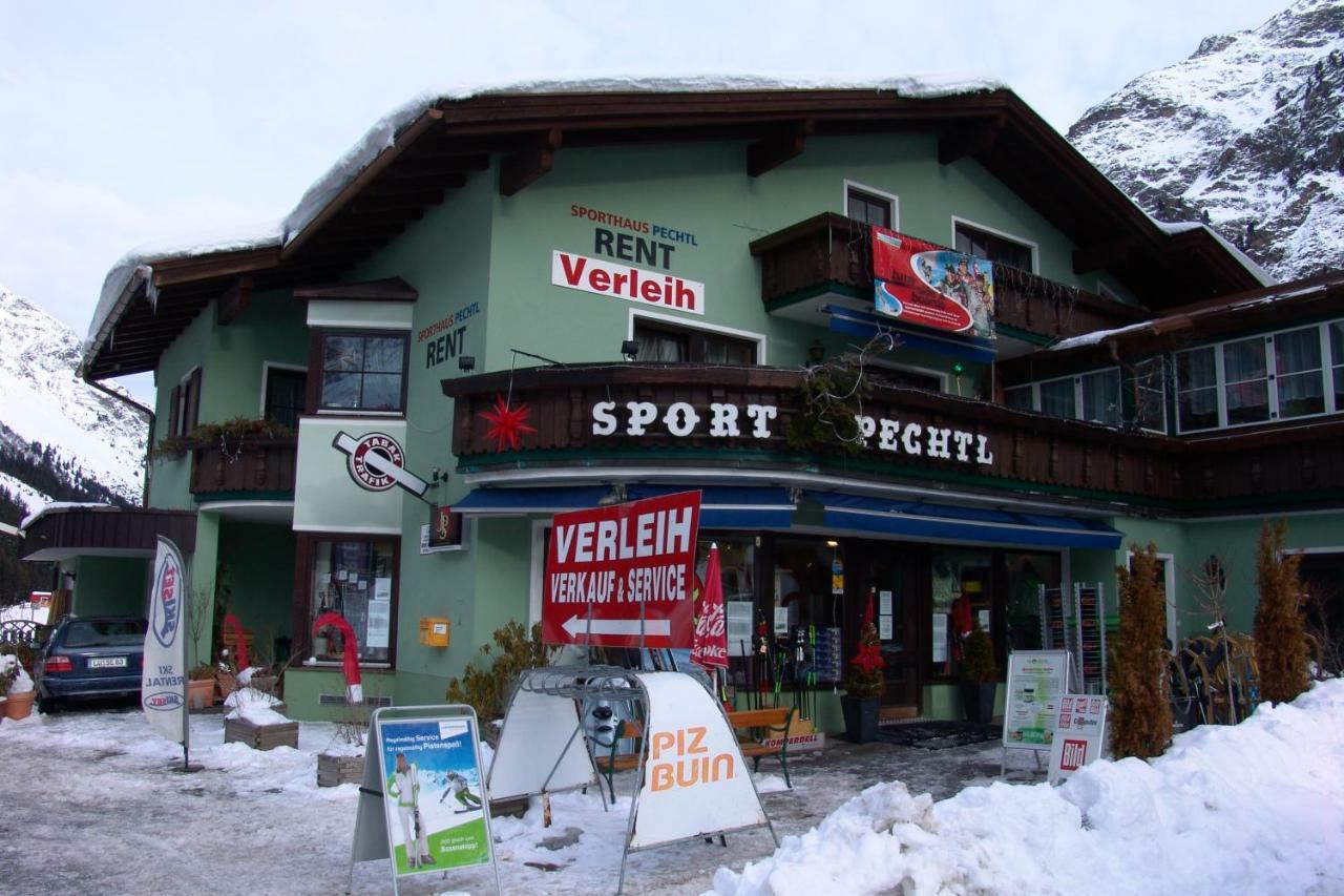 Haus Pechtl Otel Sankt Leonhard im Pitztal Dış mekan fotoğraf