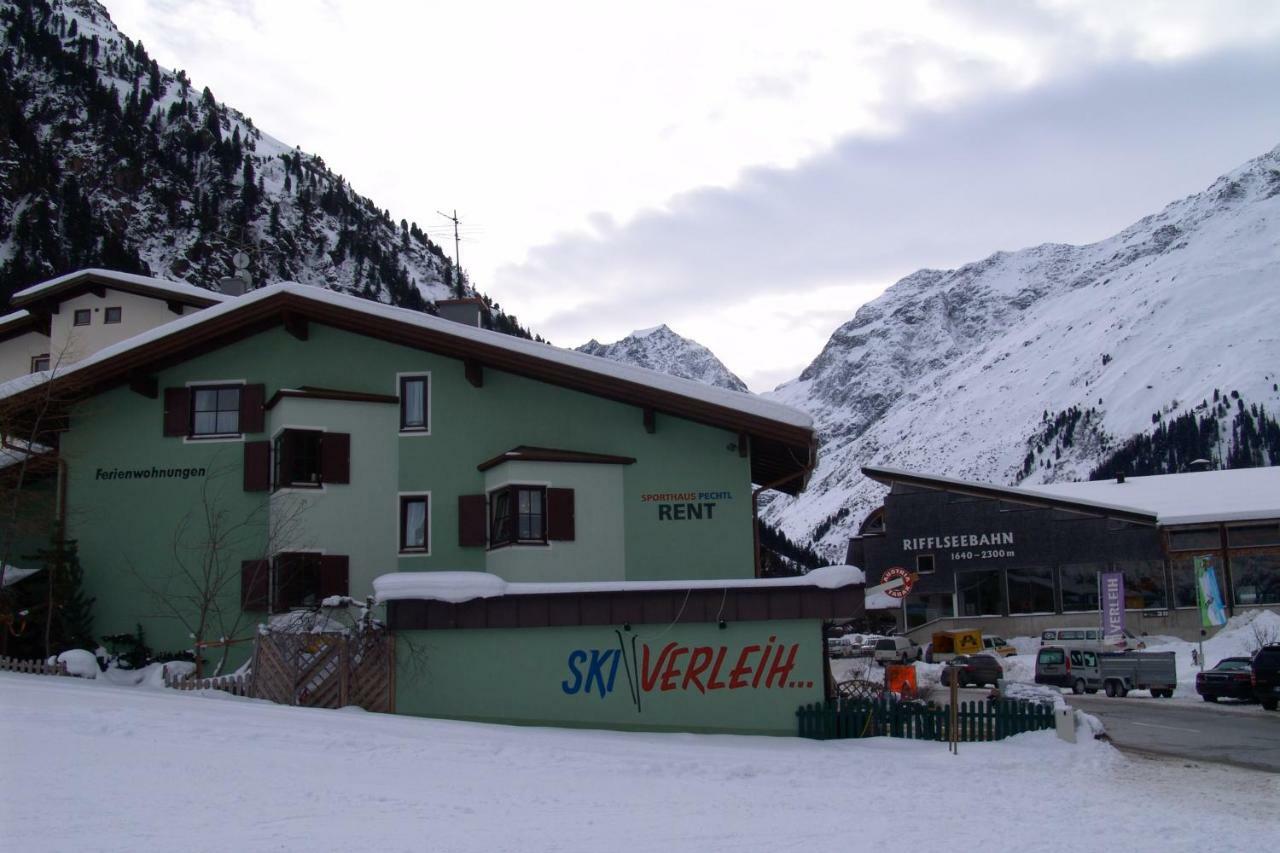 Haus Pechtl Otel Sankt Leonhard im Pitztal Dış mekan fotoğraf